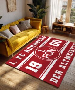 Alternative view of 1. FC Nürnberg -  FCN Teppich 3 - Teppich für Fans