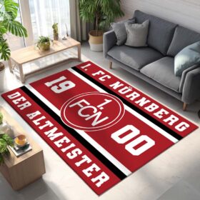 1. FC Nürnberg – FCN Teppich 22 – Teppich für Fans