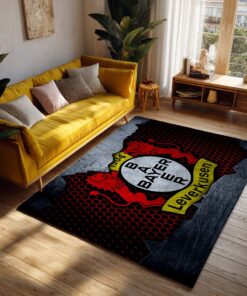 Alternative view of FC Bayer 04 Leverkusen -  B04 Teppich 17 - Teppich für Fans