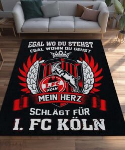 1. FC Köln -  Effzeh Teppich 34 - Teppich für Fans