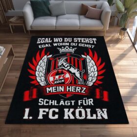 1. FC Köln –  Effzeh Teppich 34 – Teppich für Fans