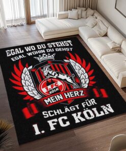 Alternative view of 1. FC Köln -  Effzeh Teppich 34 - Teppich für Fans