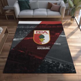 FC Augsburg –  FCA Teppich 25 – Teppich für Fans