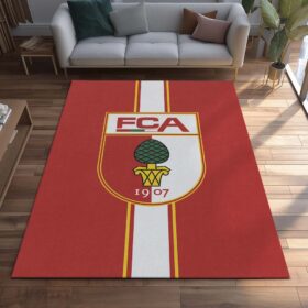 FC Augsburg –  FCA Teppich 17 – Teppich für Fans