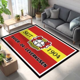 FC Bayer 04 Leverkusen –  B04 Teppich 2 – Teppich für Fans