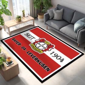FC Bayer 04 Leverkusen –  B04 Teppich 1 – Teppich für Fans