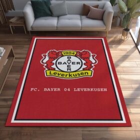 FC Bayer 04 Leverkusen –  B04 Teppich 20 – Teppich für Fans