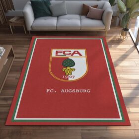 FC Augsburg –  FCA Teppich 19 – Teppich für Fans