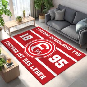 Fortuna Düsseldorf – F95 Teppich 04 – Teppich für Fans