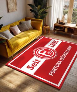 Alternative view of Fortuna Düsseldorf - F95 Teppich 03 - Teppich für Fans