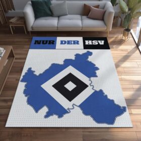 Hamburger SV – HSV Teppich 16 – Teppich für Fans