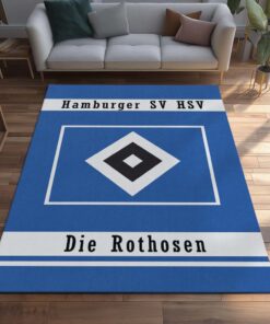 Hamburger SV - HSV Teppich 11 - Teppich für Fans