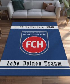 1. FC Heidenheim - FCH Teppich 13 - Teppich für Fans