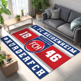 1. FC Heidenheim – FCH Teppich 03 – Teppich für Fans