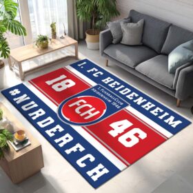 1. FC Heidenheim – FCH Teppich 02 – Teppich für Fans