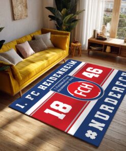 Alternative view of 1. FC Heidenheim - FCH Teppich 02 - Teppich für Fans