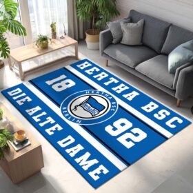 Hertha BSC – Hertha Berlin Teppich 18 – Teppich für Fans