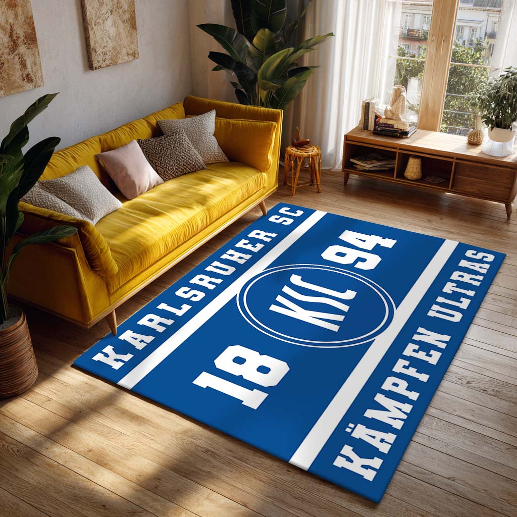 Karlsruher SC - KSC Teppich 02 - Teppich für Fans – Bild 2