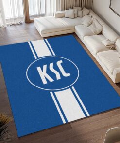 Alternative view of Karlsruher SC - KSC Teppich 10 - Teppich für Fans