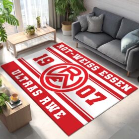 Rot-Weiss Essen – RWE Teppich 02 – Teppich für Fans