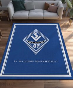 SV Waldhof Mannheim 07 - Waldhof Mannheim Teppich 07 - Teppich für Fans