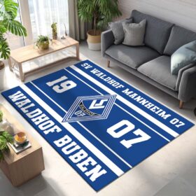 SV Waldhof Mannheim 07 – Waldhof Mannheim Teppich 02 – Teppich für Fans