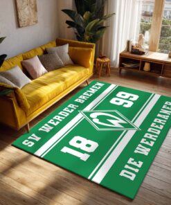 Alternative view of SV Werder Bremen - Werder Bremen Teppich 07 - Teppich für Fans