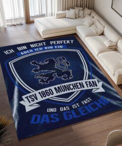 Alternative view of TSV 1860 München - 1860 Teppich 08 - Teppich für Fans