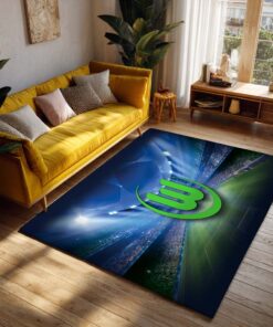 Alternative view of VfL Wolfsburg Teppich 01 - Teppich für Fans